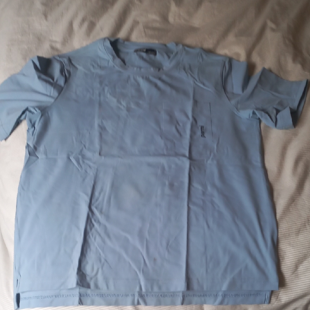 Active Light Blue T-Shirt Made In Portugal